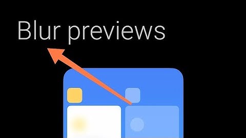 redmi k20 pro me blur app preview setting set kaise kare redmi K20 Pro,how to set blur app preview r