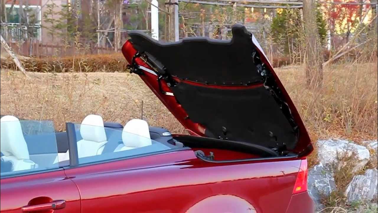 VOLVO C70 T5 Hardtop Roof Opening YouTube