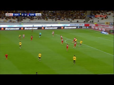 ΑΕΚ-Ολυμπιακός 1-1 Στιγμιότυπα 6η Άγ. 7-10-2018