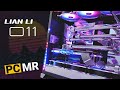 O11 Dynamic PCMR Edition!!! RetroWave Chrome Build