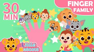 Finger Family + Head Shoulder Knees and Toes + more Little Mascots Nursery Rhymes & Kids Songs