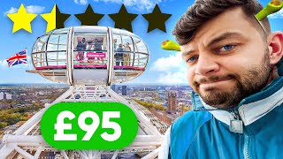 Reviewing EVERY London Tourist Attraction...