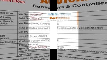 BỘ MÃ HÓA VÒNG QUAY AUTONICS ENHP SERIES