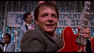 Marty McFly Being an Awkward Klutz for Several Minutes