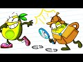 Vegetables CHEAT ON DETECTIVE || Funny Robber Chase by Avocado Couple