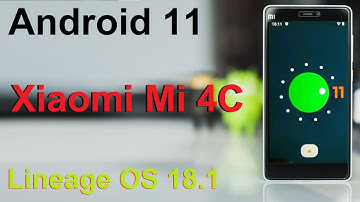 How to Update Android 11 in XIAOMI MI 4C (Lineage OS 18.1) Custom Rom Install and Review
