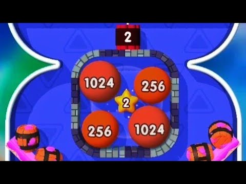 Hard Level 121 Complete - Bubble Buster 2048 Gameplay