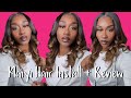 Glueless Install + Review FT. Klaiyi Brown Balayage 1B/30 Pre-Highlighted Wig | Sunny Bunnyy