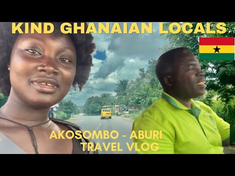 TRAVELING IN THE EASTERN REGION OF GHANA 🇬🇭 | AKOSOMBO-ABURI TRAVEL VLOG