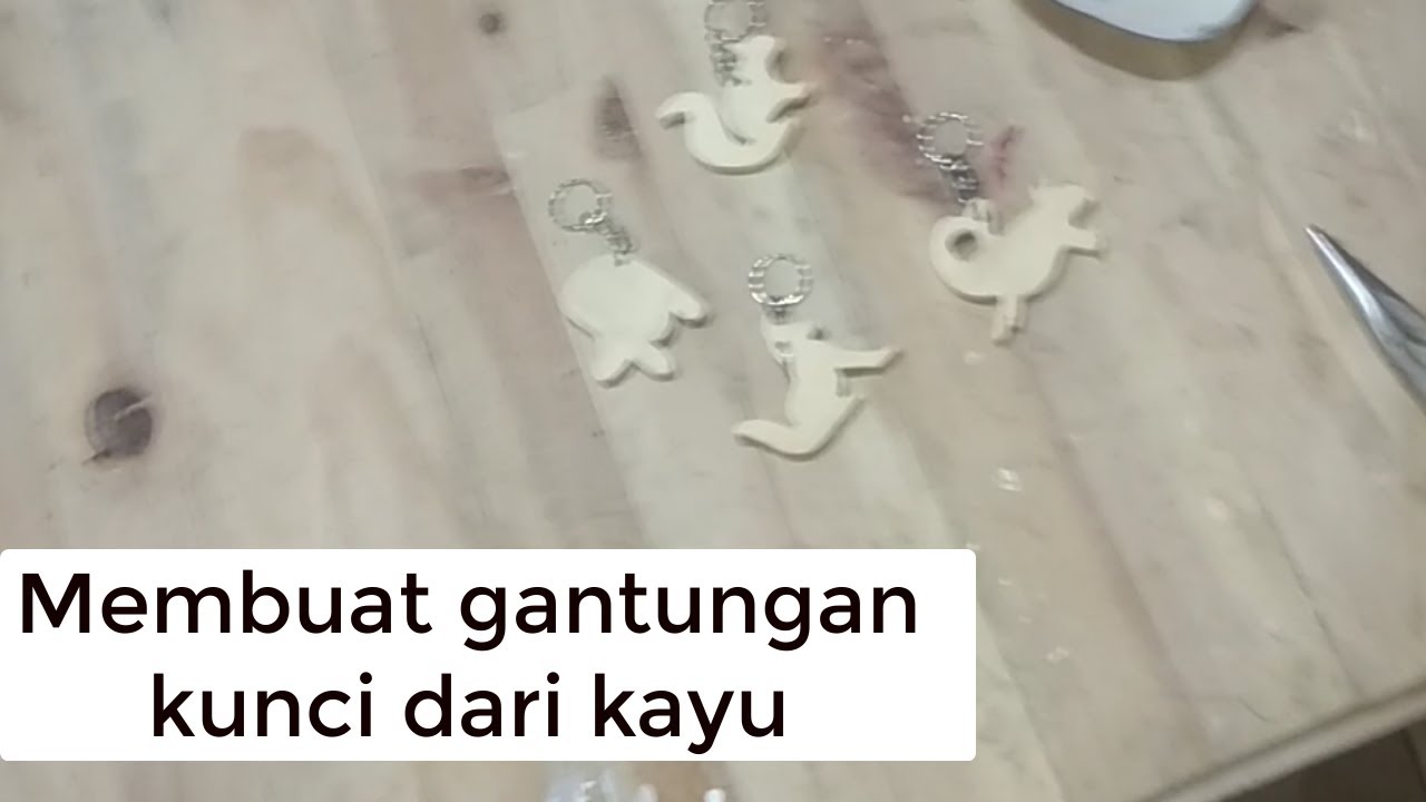 Cara membuat gantungan kunci gantungan tas dari kayu YouTube