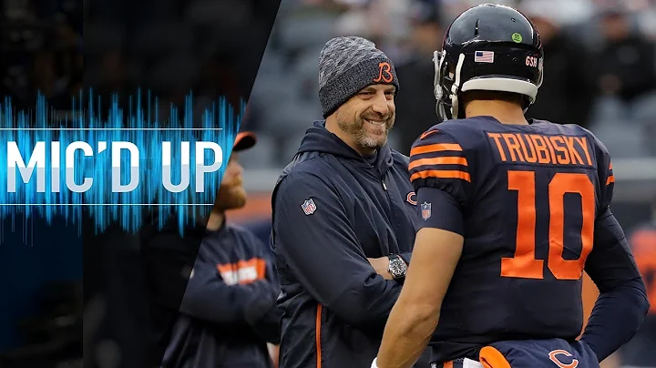Matt Nagy Mic'd Up vs. Jets "A butt equals two" | ...