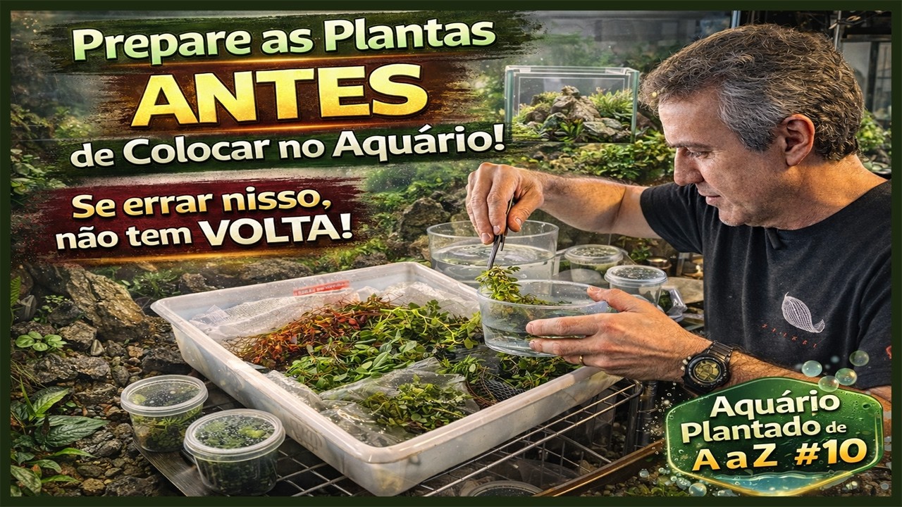 Como Preparar as Plantas ANTES do Aquário e Evitar ERROS GRAVES! - Aquário Plantado de A a Z #10