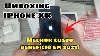 UNBOXING IPHONE XR EM 2021