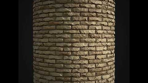 Substance Material - Split Faced Stone