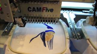 Bordadora Tubular Camfive Bordadora Industrial, Borda Prendas Armadas Y Desarmadas