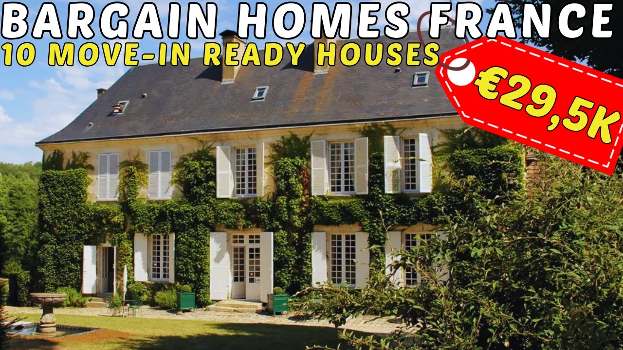 10 DIRT-CHEAP Country Homes in France You Can Actually Afford 🏠Hidden Real State Gems