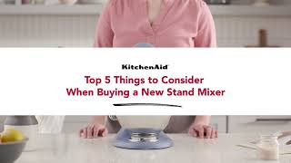 5 Things When Buying a New Mixer