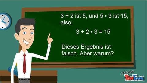 Punkt vor Strich