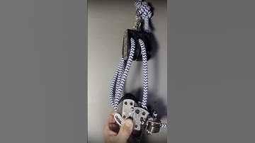 Threading the 6:1catamaran mainsheet