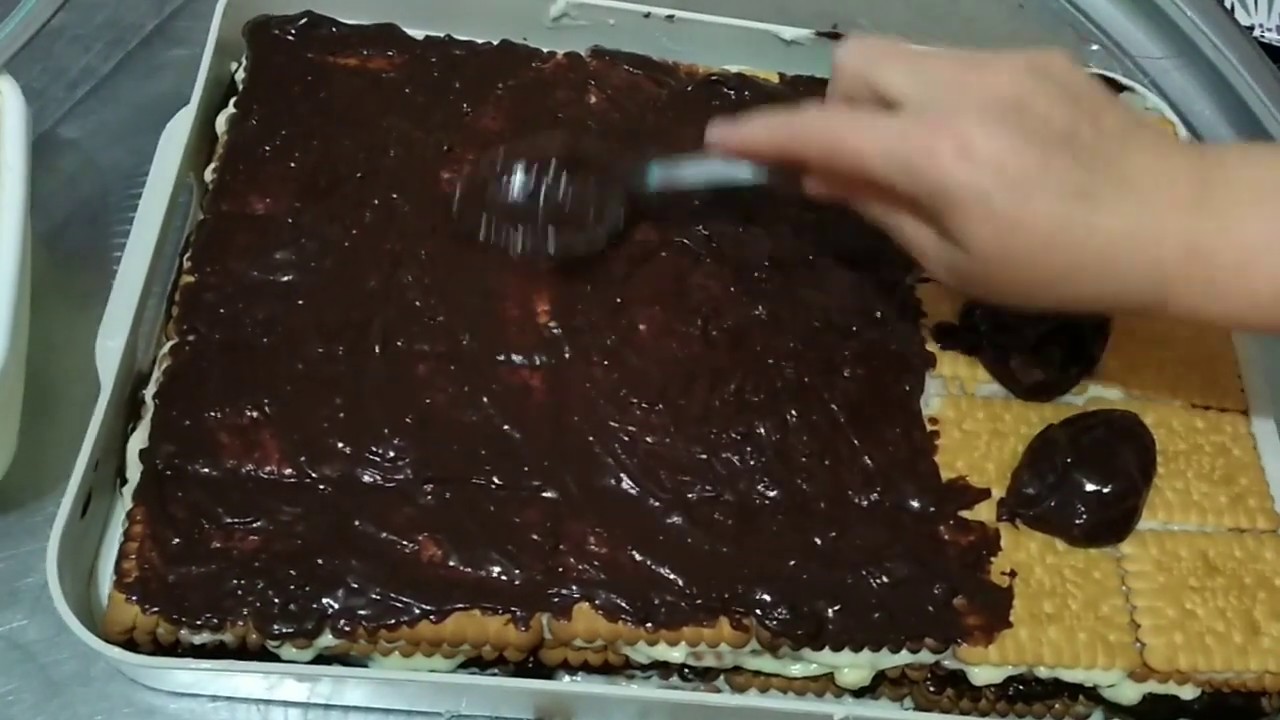 MOZAİK PASTA YAPIMI KAKAO MUZ VANİLYA / MOSAIC CAKE MAKING COCOA BANANA