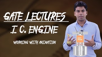 GATE Lectures: I.C Engine : Gas Power cycle