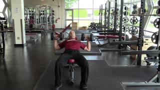 Alternating Dumbbell Incline Bench Press