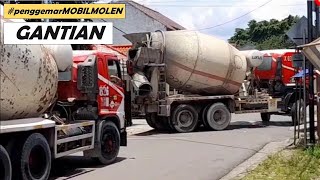 MOBIL TRUK MOLEN NGECOR ANTRI BERGANTIAN || SCG JAYAMIX
