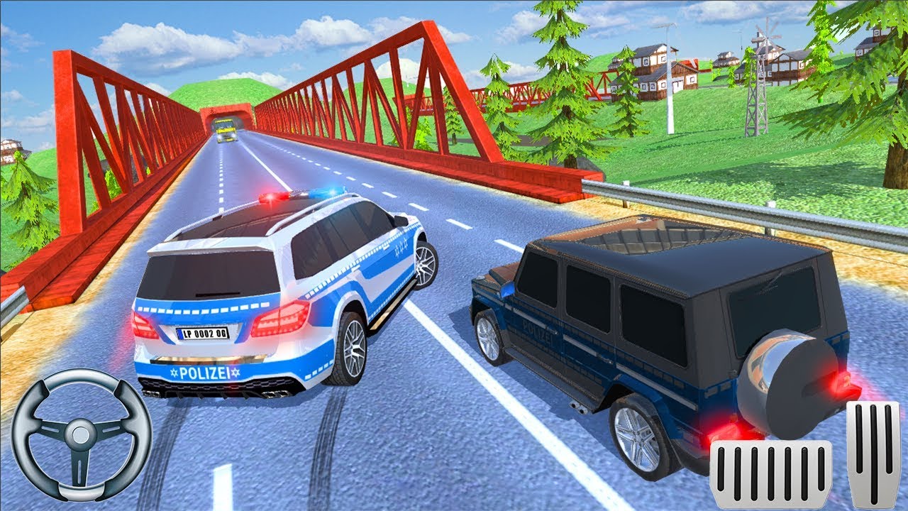 Offroad Police Car DE - Real Police Driving Simulator - Android Gameplay FHD