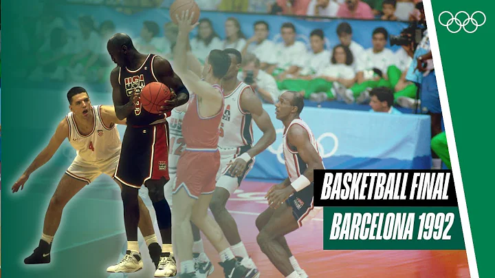 Dominant & Unforgettable 🏀🇺🇸 USA’s Dream Team Conquers Croatia | Barcelona 1992 Finals