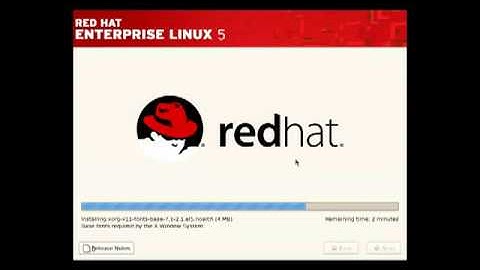 YouTube   Installing redhat enterprise 5 1 on VMware workstation 7 Part 1