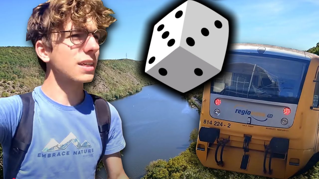🎲RANDOM Trip podle HRACÍ KOSTKY / 🚂Jedu vlakem, kam si hodím kostkou!