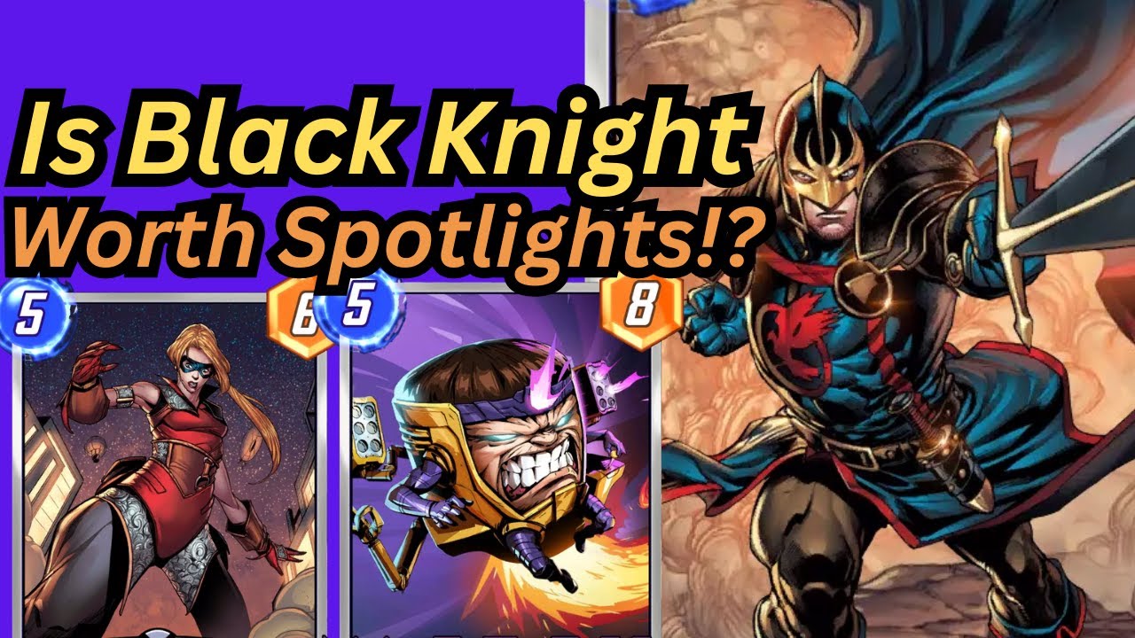 Best Black Knight decks - Marvel Snap