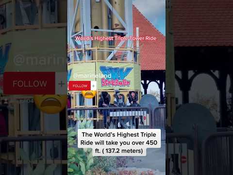 Видео: Обзор аттракциона Sky Screamer Ride в Marineland of Canada