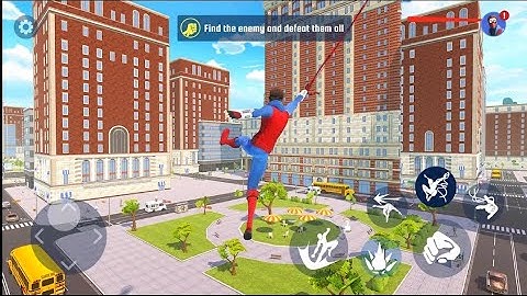 Spider Fighting Hero Game Offline Gameplay PART -2