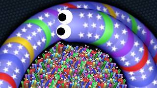 SNAKE PRO vs 70000 SNAKES! EPIC SLITHERIO GAMEPLAY | Slither.io