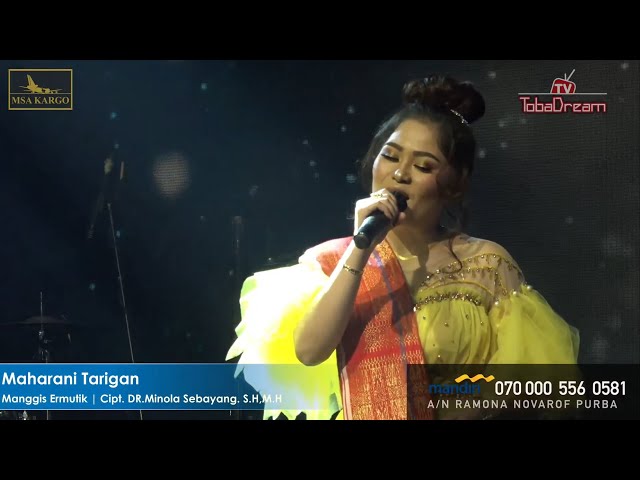 LAGU KARO MANGGIS ERMUTIK MAHARANI TARIGAN Live At  Toba Dream TV class=