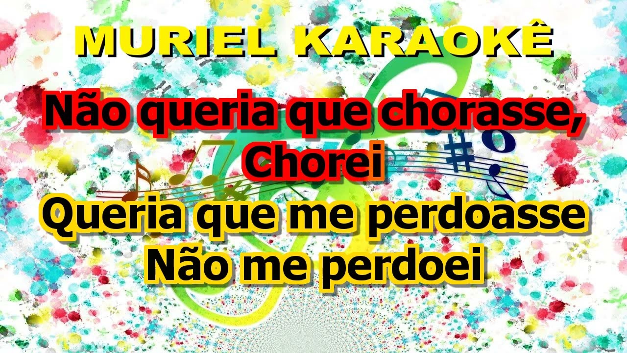 Karaokê Pout-pourri A Lua, Não Me Perdoei, Alô Amor, Torre Eiffel Forró Sintonia