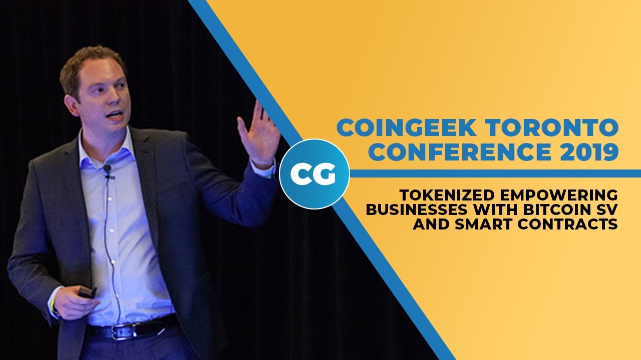 James Belding explains Tokenized at CoinGeek Toronto