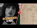 DESENHANDO O MIKE | STRANGER THINGS
