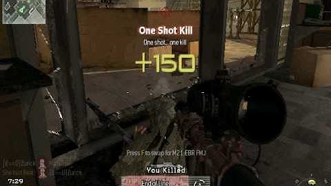 Sniping Pwnage (Mw2) Intervention.