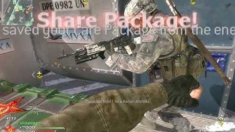 MW2, Commando Pro, Marathon Pro, Carepackage, Lightweight Pro, on Terminal