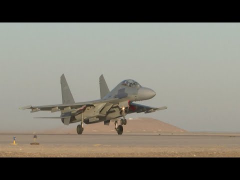 China's J-20, J-16 and J-10C fighter jets conduct strategic coordination combat training