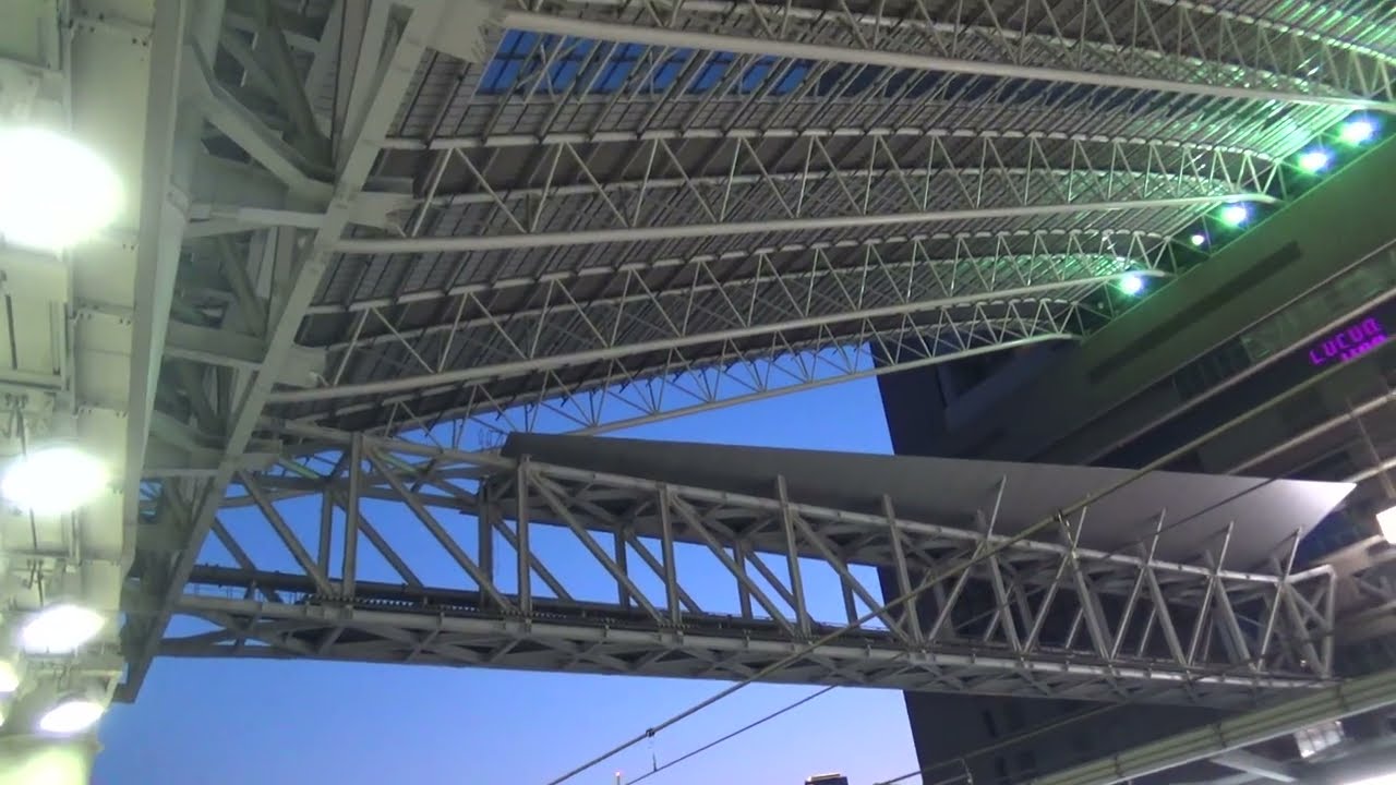 osaka station at night  sony cx 680  1080p60 full hd test