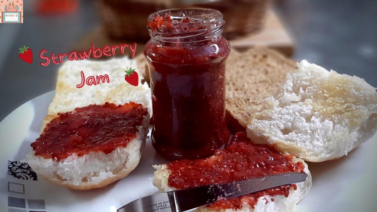 Low Calorie Strawberry Jam | Easily make and store strawberry jam without preservatives