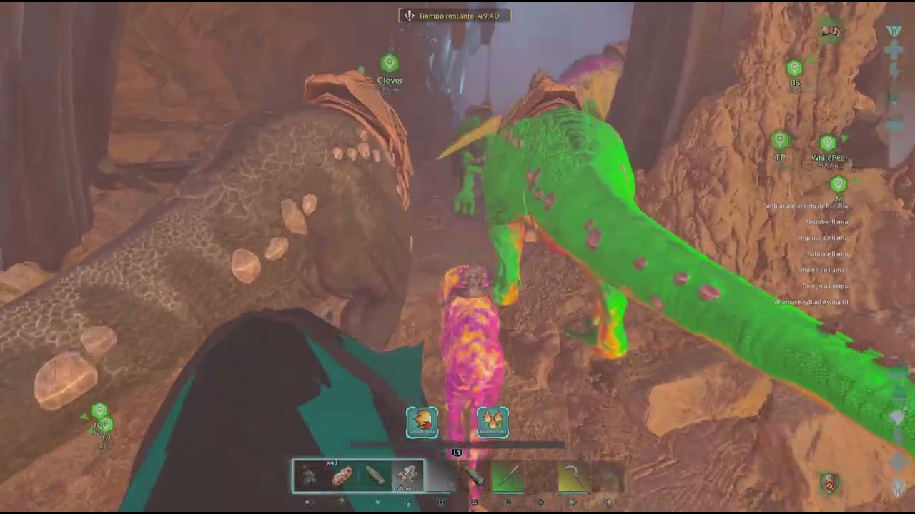 ARK Survival Ascended - Cave Tek Gameplay