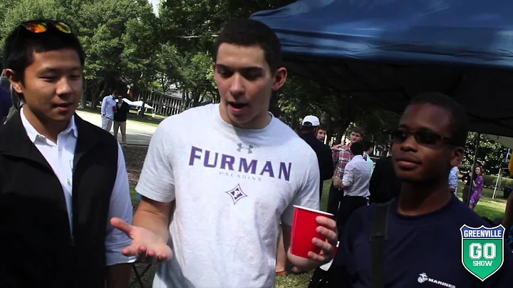 #GOGreenville Show - Furman Rugby Players Irish St...