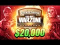 🔴 $20,000 WARZONE TOURNAMENT (Vikkstars Showdown Week 6)