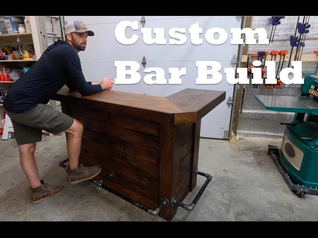 Making a $2500 bar from old used PALLET wood 