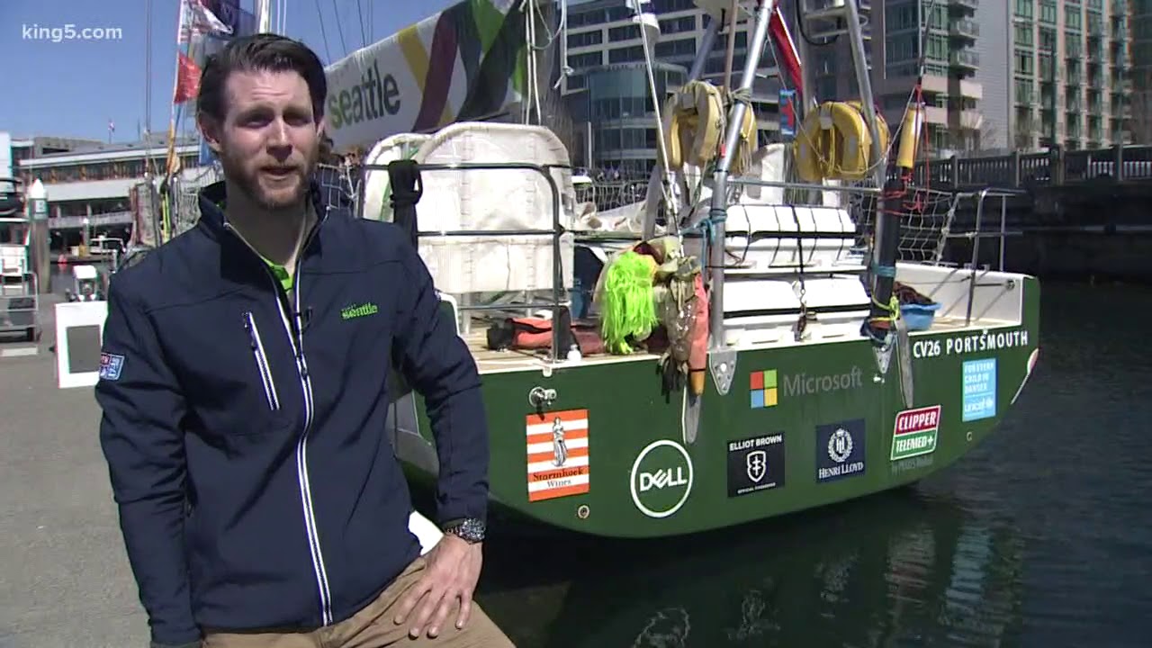 Clipper round the world race stops in Seattle