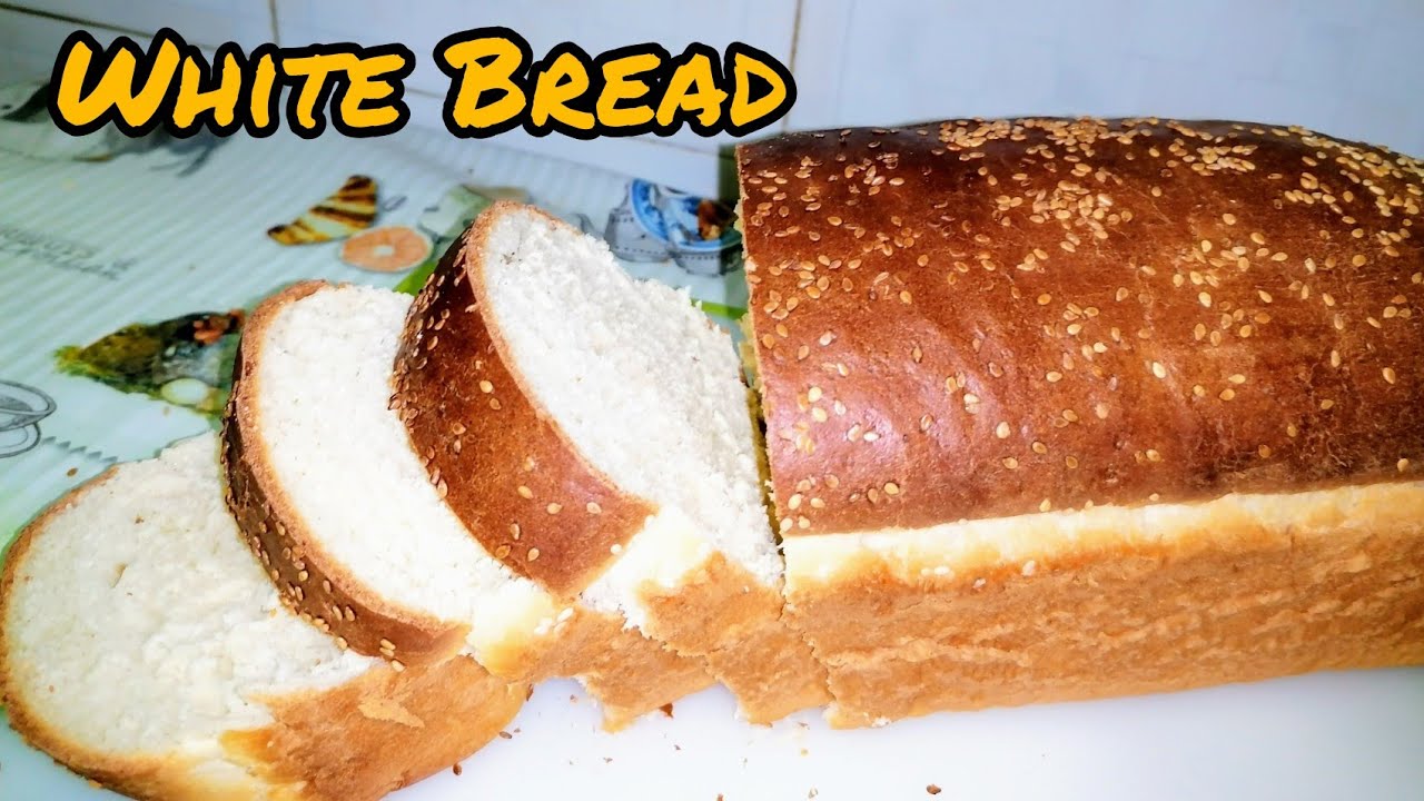 Home made white bread Milk bread How to make sliced soft & spongy bread supermarket bread